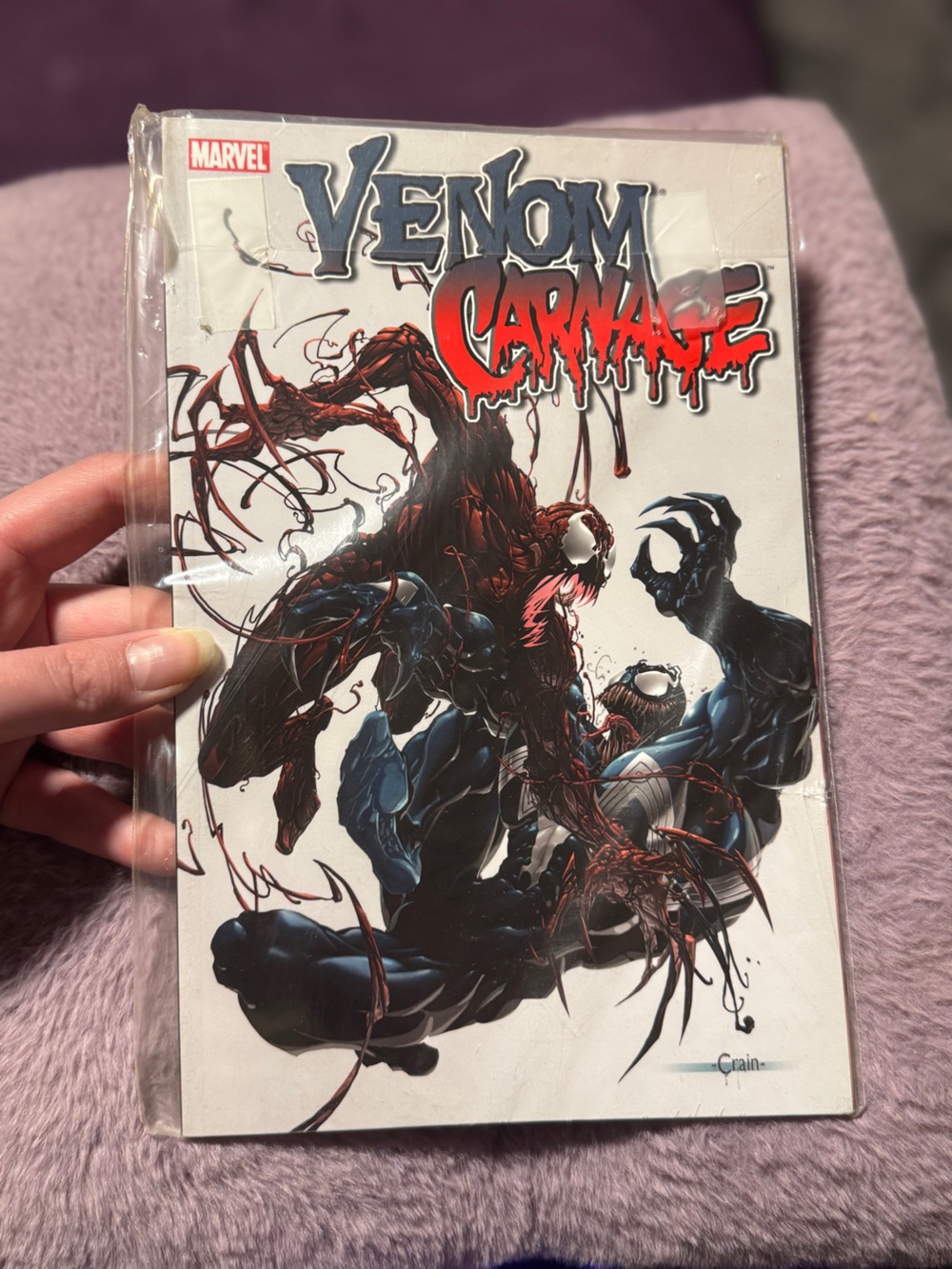 Carnage vs Venom Comic - Red & Black